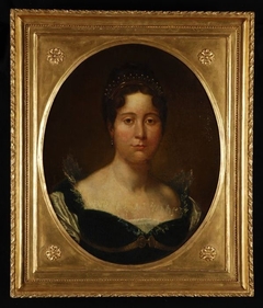Portret van Augusta Eleonora Carolina, gravin Von Hohenlohe Langenburg (1775-1813) by Taco Scheltema