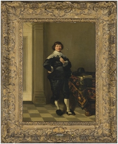 Portret van een onbekende man by Harmen Willems Wieringa