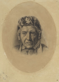 Portret van J.M. Vogelsang by Ferdinand Oldewelt
