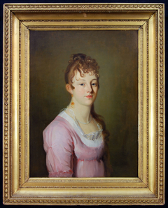 Portret van Petronella Christiina van der Koog op 13-jarige leeftijd by Johann Baptist Scheffer