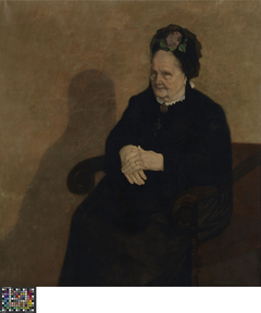 Portret van Roos Van Wijnendaele of De grootmoeder