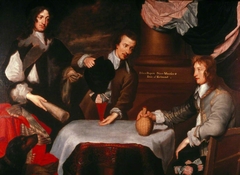 Prince Rupert (1619-1682), Colonel William Murray and Colonel, The Hon. John Russell (1620-1681) by William Dobson