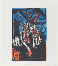 Qualen der Liebe by Ernst Ludwig Kirchner