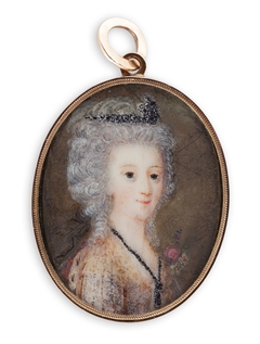 Queen Sofia Magdalena by Anton Ulrik Berndes