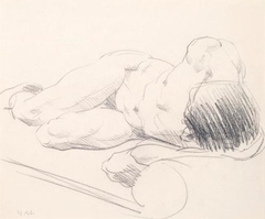 Reclining Figure - Francis Campbell Boileau Cadell - ABDAG003303 by Francis Cadell