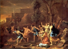 Rescue of Young King Pyrrhus by Nicolas Poussin