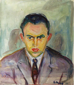 Rolf Stenersen by Edvard Munch