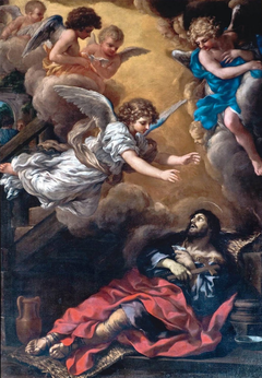 Saint Alexius dying by Pietro da Cortona