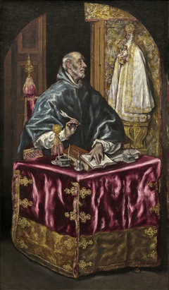 Saint Ildefonso by Workshop of El Greco