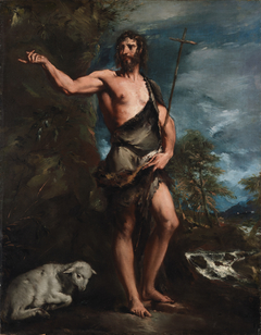 Saint John the Baptist in the Wilderness by Giovanni Antonio Guardi