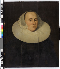 Sara van Velsen (1589-1653), echtgenote van Johannes Reneman by Anonymous