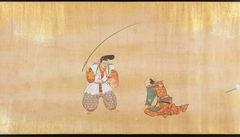 Scenes from Comic Plays [one of a pair] by Hanabusa Itchō
