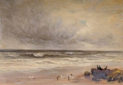 Sea Coast by Charles Thomas Burt