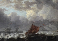 Sea Piece by Pieter Mulier the Elder