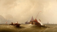 Seascape by George Washington Nicholson