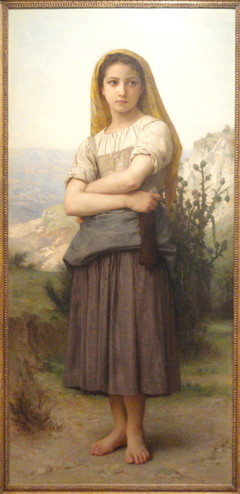 Shepherdess by William-Adolphe Bouguereau