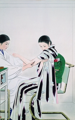 Smallpox Vaccination by Ōta Chōu