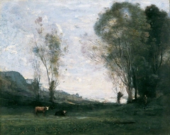 Solitude by Jean-Baptiste-Camille Corot