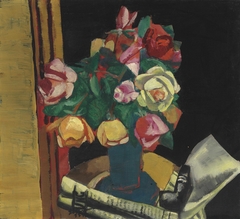 Still Life with Roses by Max Beckmann