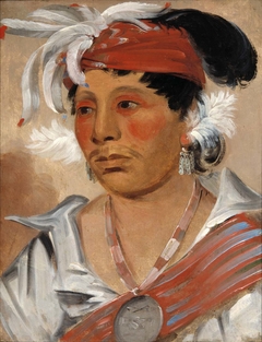 String, a Renowned Warrior by George Catlin