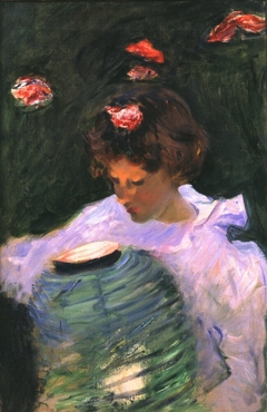 Study for 'Carnation, Lily, Lily, Rose' by John Singer Sargent