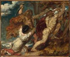 Study for "The Combat" by William Etty