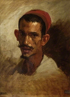 Study for the head of a young Arab by Isidore Pils