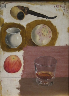 Study of a Pipe and Other Objects by William Harnett