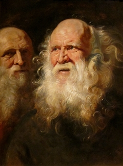 Study of Two Bearded Old Men