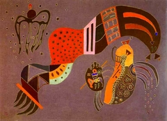 Tempered Elan by Wassily Kandinsky
