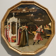 The Abduction of Helen by Master of the Bargello Tondo