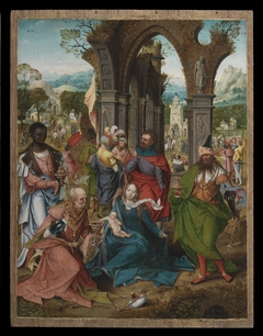 The Adoration of the Magi by Master of the Antwerp Adoration