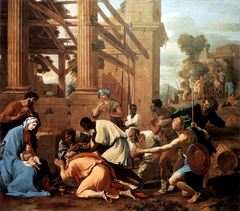 The Adoration of the Magi by Nicolas Poussin