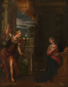 The Annunciation by Follower of Paolo Veronese