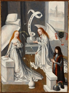 The Annunciation with the 1st duke of Alba