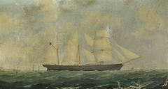 The barquentine Emily Smeed by George Mears