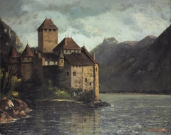 The Chillon Castle by Gustave Courbet