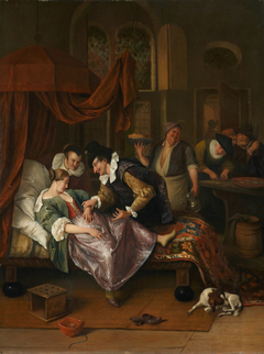 The Doctor's Visit by Jan Steen