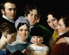 The Dubufe Family in 1820.