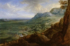The Escorial from a foot-hill of the Guadarrama Mountains (after Sir Peter Paul Rubens)