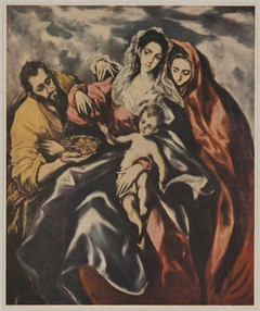 The Holy Family with Mary Magdalen by El Greco