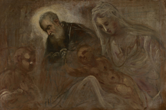 The Holy Family with the Young Saint John the Baptist by Jacopo Tintoretto