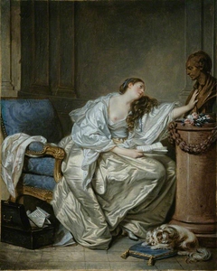 The Inconsolable Widow by Jean-Baptiste Greuze