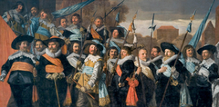 The Officers of the St George Militia Company in 1639 by Frans Hals