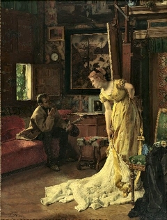 The Painter's Studio by Alfred Stevens