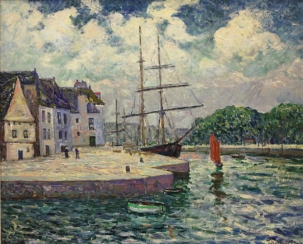 The Port of Saint-Goustan at Auray