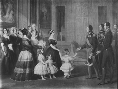 The Reception of Louis-Philippe, King of the French,at Windsor Castle, 8 October 1844.
