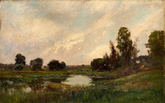 The River, Sound Beach, Connecticut by Edward Gay