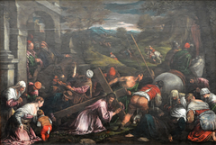 The Road to Calvary by Francesco Bassano the Younger
