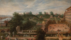 The Sculpture Garden of Cardinal Cesi by Hendrick van Cleve III